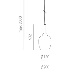 Lampade A Sospensione-Gea Luce ofelia lampada a sospensione per cucina moderna