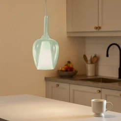Lampade A Sospensione-Gea Luce ofelia lampada a sospensione per cucina moderna in vetro
