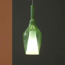 Lampade A Sospensione-Gea Luce ofelia lampada a sospensione colore verde