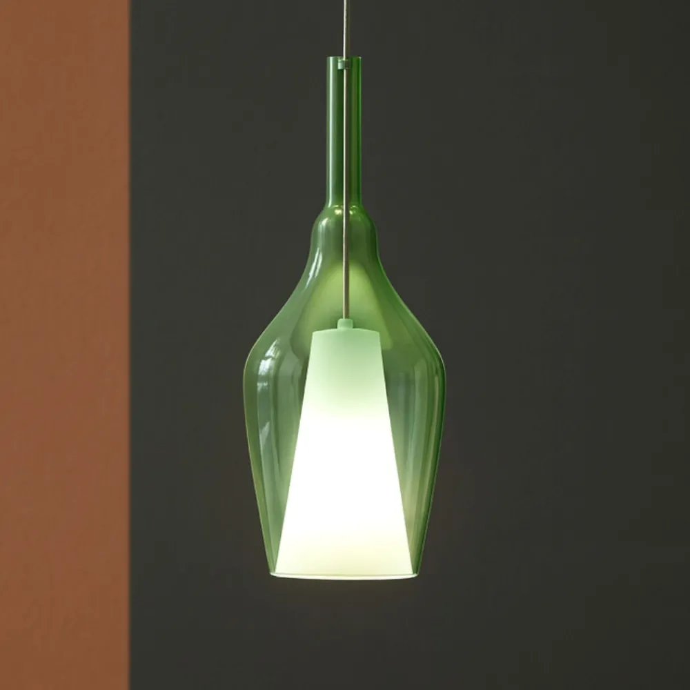 Lampade A Sospensione-Gea Luce ofelia lampada a sospensione colore verde