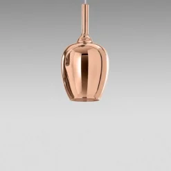 Lampade A Sospensione-Gea Luce ofelia lampada a sospensione per tavolo cucina colore rame