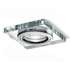 Faretti Da Incasso-Gea Luce ophelia faretto quadrato incasso soffitto vetro