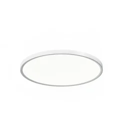 Plafoniere Moderne-Gea Luce plafoniera bianca led 32w da 3000k a 6000k circolare