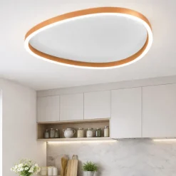 Plafoniere Moderne-Gea Luce plafoniera da cucina ecaris pesca led biemissione 3000k 4000k