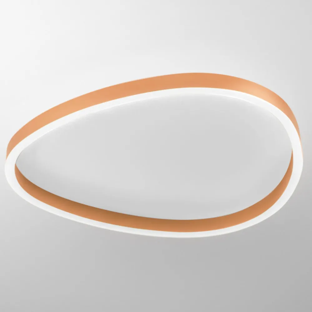 Plafoniere Moderne-Gea Luce plafoniera da cucina ecaris pesca led biemissione 3000k 4000k