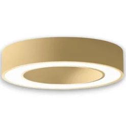 Plafoniere Moderne-Gea Luce plafoniera flor led 30w 3000k colore oro