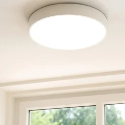 Plafoniere Moderne-Gea Luce plafoniera moderna led 60w 3000k circolare sottile
