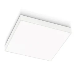 Plafoniere Moderne-Gea Luce plafoniera moderna led 40w 4000k bianca sottile