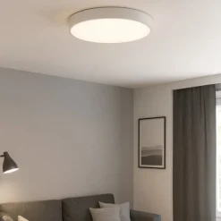 Plafoniere Moderne-Gea Luce plafoniera moderna led 60w 4000k minimal bianca