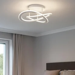 Plafoniere Moderne-Gea Luce plafoniera moderna yara led 40w 3000k bianca