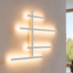Applique Da Parete-Gea Luce rake applique da parete led 70w 3000k ultramoderno
