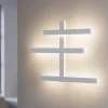 Applique Da Parete-Gea Luce rake applique da parete led 34w 3000k bianco