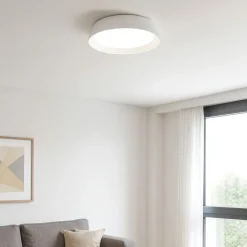 Plafoniere Moderne-Gea Luce sheila plafoniera led 38w 3000k tonda