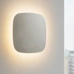 Applique Da Parete-Gea Luce step applique da parete di design led 45w 3000k quadrata