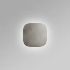 Applique Da Parete-Gea Luce step applique da parete led 20w 3000k quadrato moderno