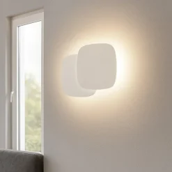 Applique Da Parete-Gea Luce step applique da parete led 40w 3000k bianco moderno