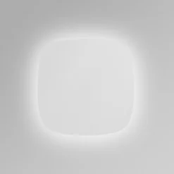 Plafoniere Moderne-Gea Luce step plafoniera moderna led 60w 3000k quadrata bianca