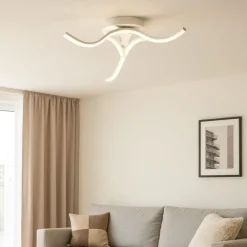 Plafoniere Moderne-Gea Luce tessa plafoniera moderna led 23w 4000k ultramoderna
