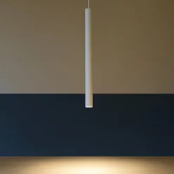 Lampade A Sospensione-Gea Luce thalassia lampada a sospensione led 7w 3000k tubolare bianca