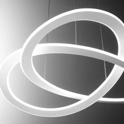 Lampadari Moderni-Gea Luce yara lampadario moderno led 50w 4000k per soggiorno