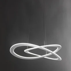 Lampadari Moderni-Gea Luce yara lampadario moderno led 50w 4000k per soggiorno