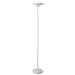 Lampade Da Terra-Gea Luce ypsilon lampada da terra bianca led 3000k moderna