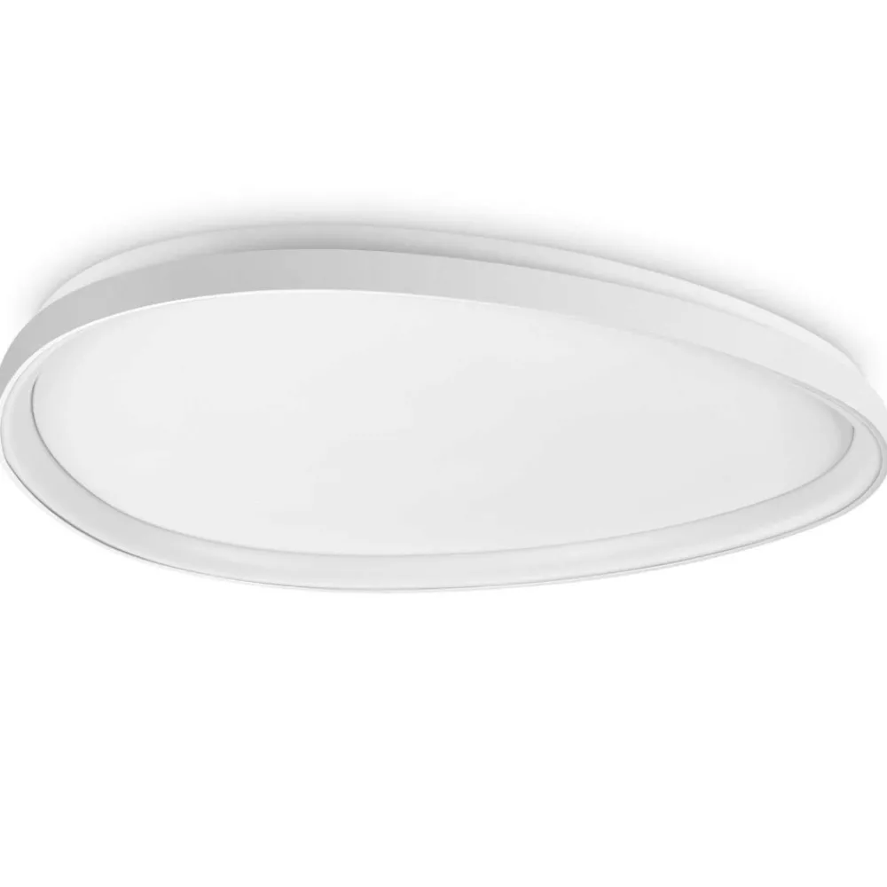 Plafoniere Moderne-Ideal Lux Gemini pl d081 grande plafoniera a led bianca 41w 3000k moderna