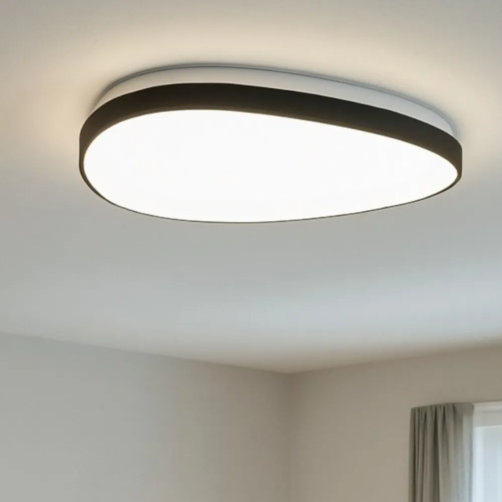 Plafoniere Moderne-Ideal Lux Gemini pl d061 plafoniera led 27w 3000k per soggiorno
