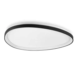 Plafoniere Moderne-Ideal Lux Gemini pl d081 plafoniera led 3000k dali push dimmerabile