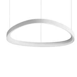 Lampadari Moderni-Ideal Lux Gemini sp d061 bianco lampadario moderno led 48w 3000k