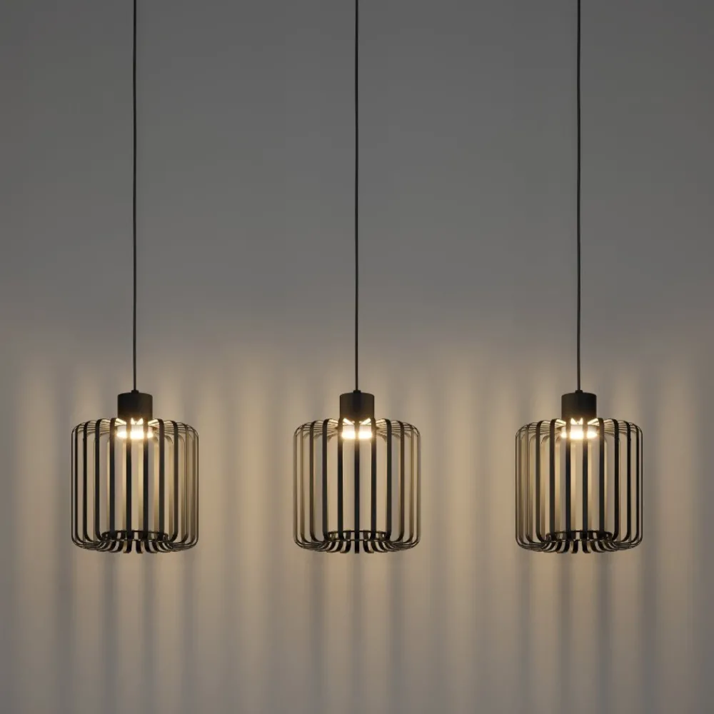 Lampadari Cucina-Eglo Ginestrone z lampadario da cucina 3 luci led rgb da 2700k a 6500k