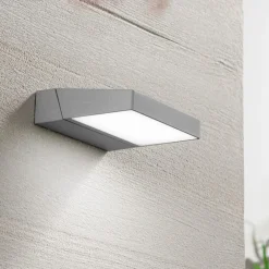 Applique Da Esterno-Perenz Illuminazione Giro perenz applique per esterno grigio cemento ip54 orientabile led 3000k