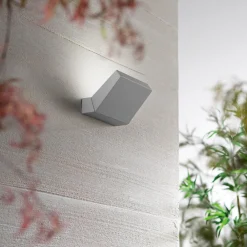 Applique Da Esterno-Perenz Illuminazione Giro perenz applique per esterno grigio cemento ip54 orientabile led 3000k