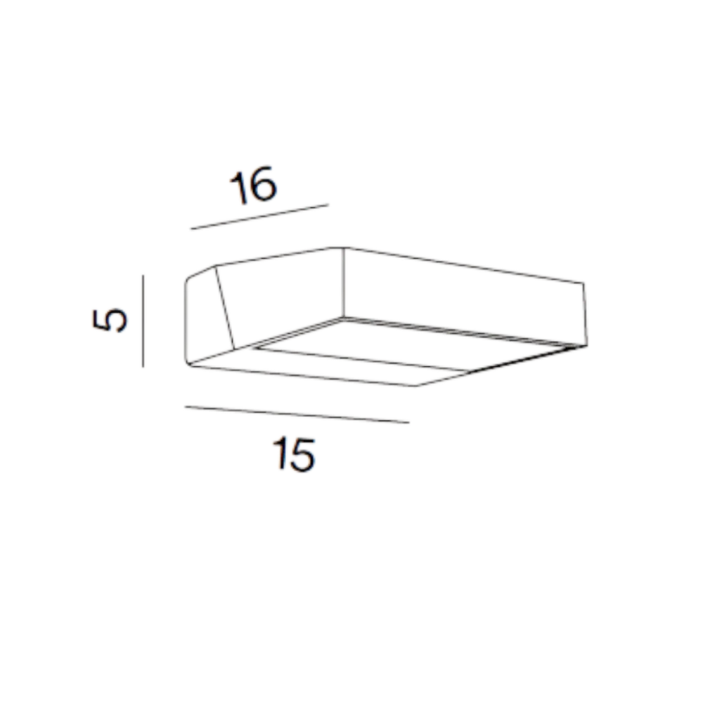 Applique Da Esterno-Perenz Illuminazione Giro perenz applique per esterno grigio cemento ip54 orientabile led 3000k