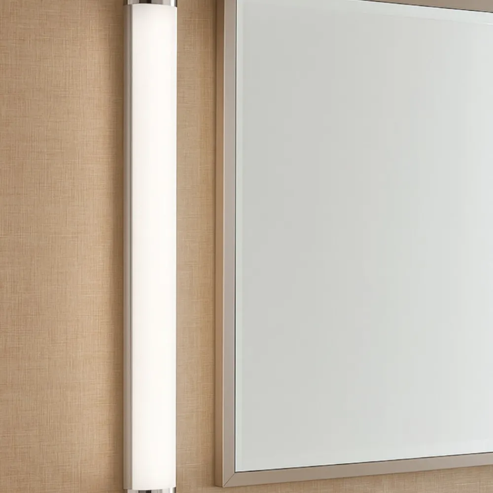 Applique Da Bagno-Eglo Gita applique da bagno cromo led 4000k ip44