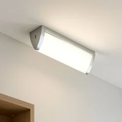 Plafoniere Bagno-Eglo Gita plafoniera da bagno bianco led 4000k ip44