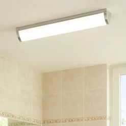 Plafoniere Bagno-Eglo Gita plafoniera da bagno cromo led 16w 4000k ip44