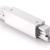 Accessori-Gea Luce Giunto lineare per connessione o testata di alimentazione per profili trifase bianco