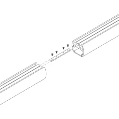 Strisce Led-Gea Luce Giunzione piccola lineare di raccordo per profili