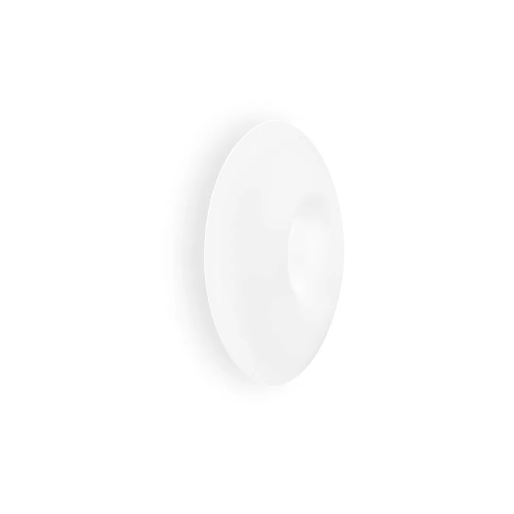 Plafoniere Moderne-Ideal Lux Glory pl3 d50 plafoniera in vetro nickel satinato 3 luci per cucina