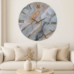 Orologi Da Parete Moderni-Selezionato da Mazzolaluce Grande orologio 100cm da parete cipro di resina moderno particolare