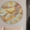 Orologi Da Parete Moderni-Selezionato da Mazzolaluce Grande orologio 100cm da parete moderno oro luxy per soggiorno