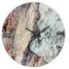 Orologi Da Parete Moderni-Selezionato da Mazzolaluce Grande orologio 100cm da parete tondo effetto marmo design
