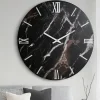 Orologi Da Parete Moderni-Selezionato da Mazzolaluce Grande orologio 80cm nero da parete polvere di luna moderno