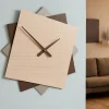 Orologi Da Parete Moderni-Selezionato da Mazzolaluce Grande orologio da muro 60cm rovere decape'