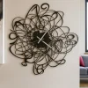 Orologi Da Parete Moderni-Selezionato da Mazzolaluce Grande orologio da parete 90cm nero