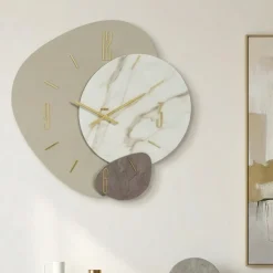 Orologi Da Parete Moderni-Selezionato da Mazzolaluce Grande orologio da parete 80cm resina laminato design moderno