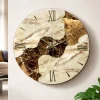 Orologi Da Parete Moderni-Selezionato da Mazzolaluce Grande orologio da parete rotondo 100cm in resina per soggiorno