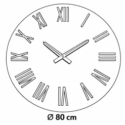 Orologi Da Parete Moderni-Selezionato da Mazzolaluce Grande orologio da parete tondo effetto specchio numero romani