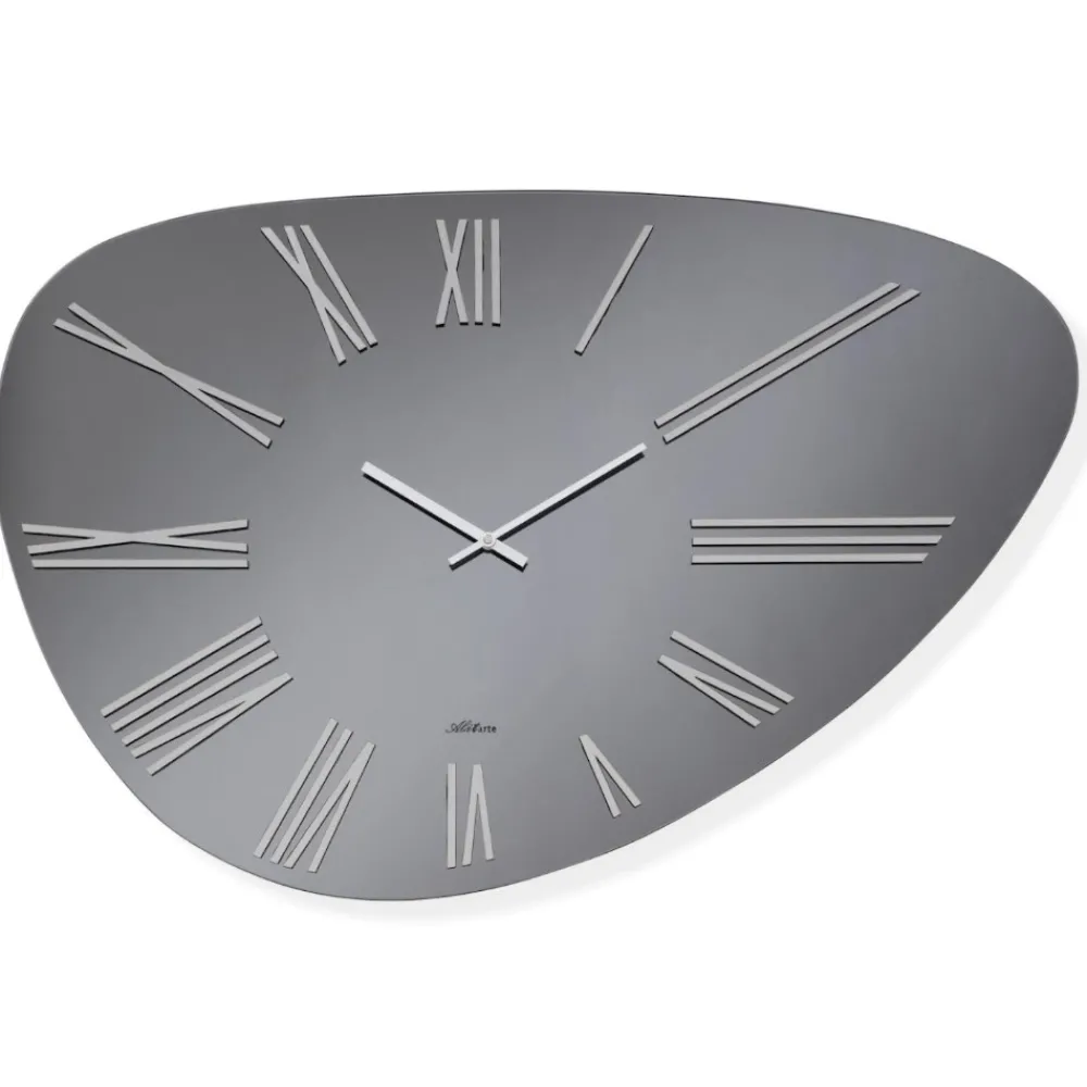 Orologi Da Parete Moderni-Selezionato da Mazzolaluce Grande orologio da parete 60x90 design in vetro moderno